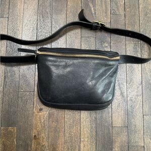 Clare V Fanny Pack. Black.